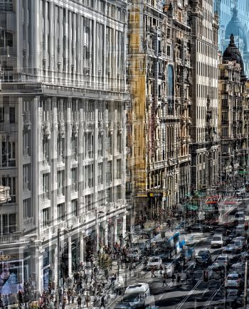 Gran Vía en movimiento