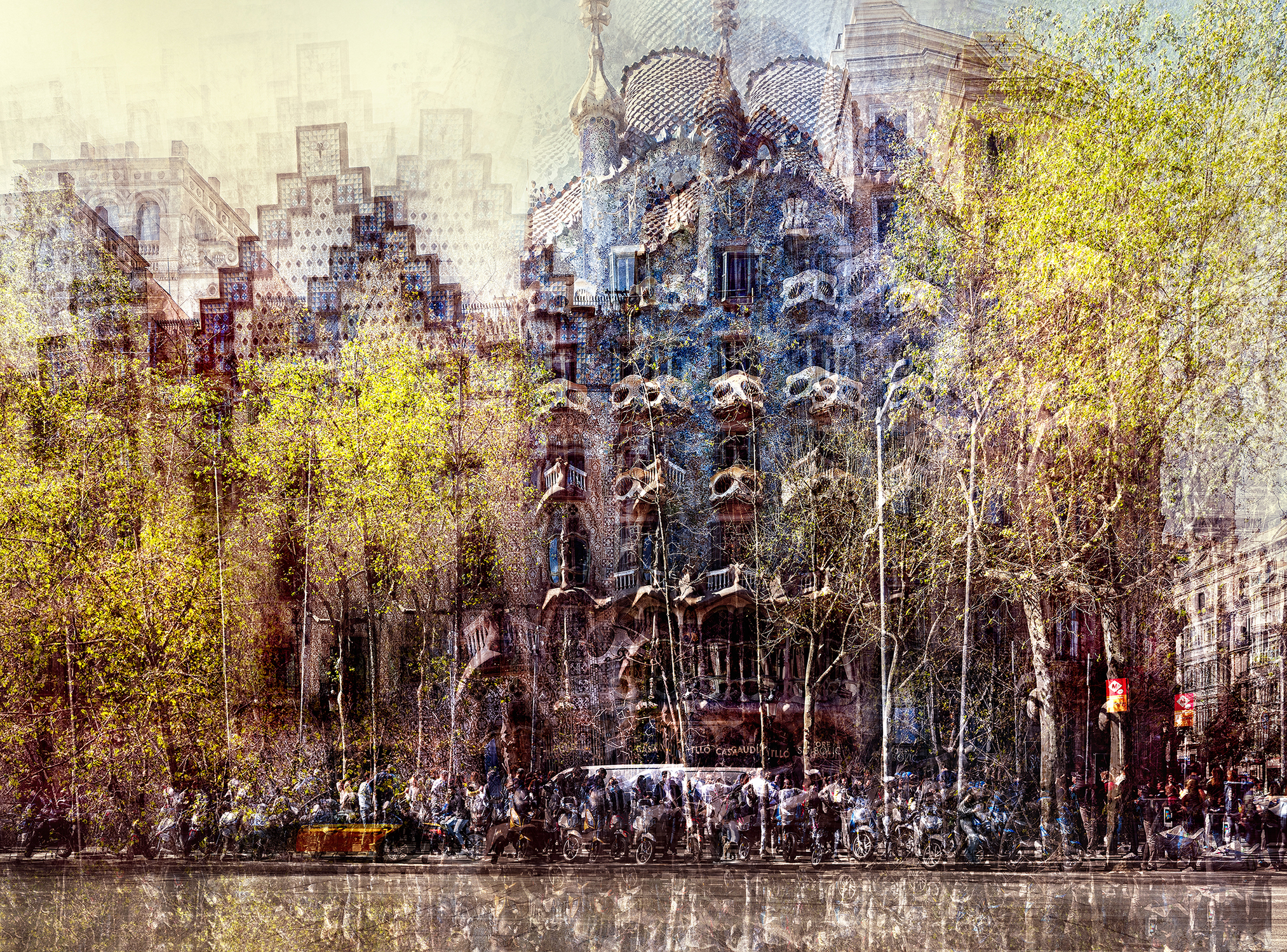 Barcelona en 100 metros