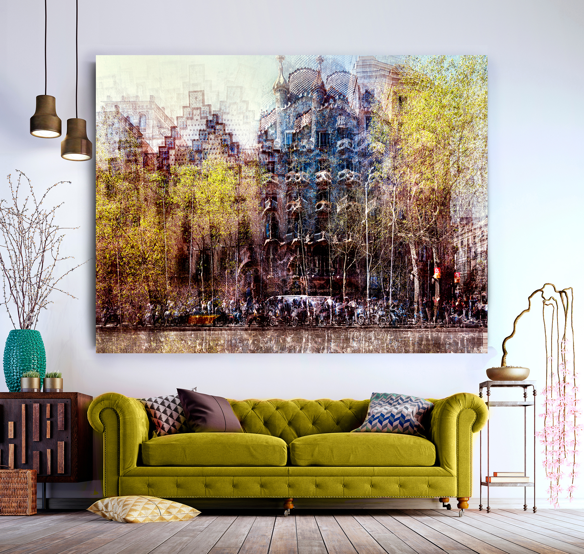 Barcelona en 100 metros