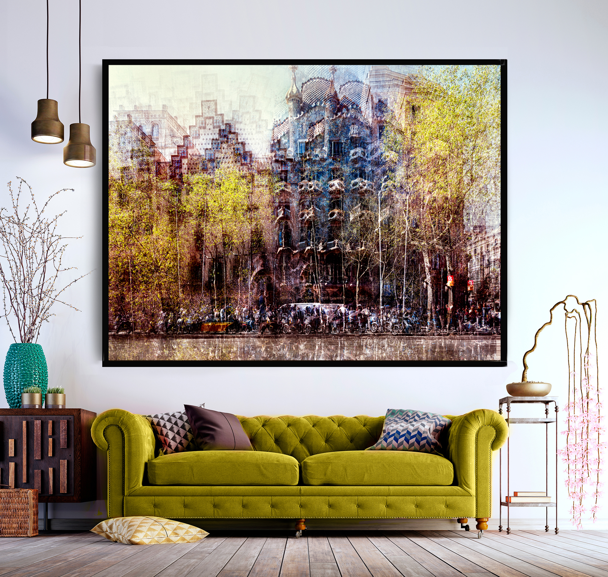 Barcelona en 100 metros