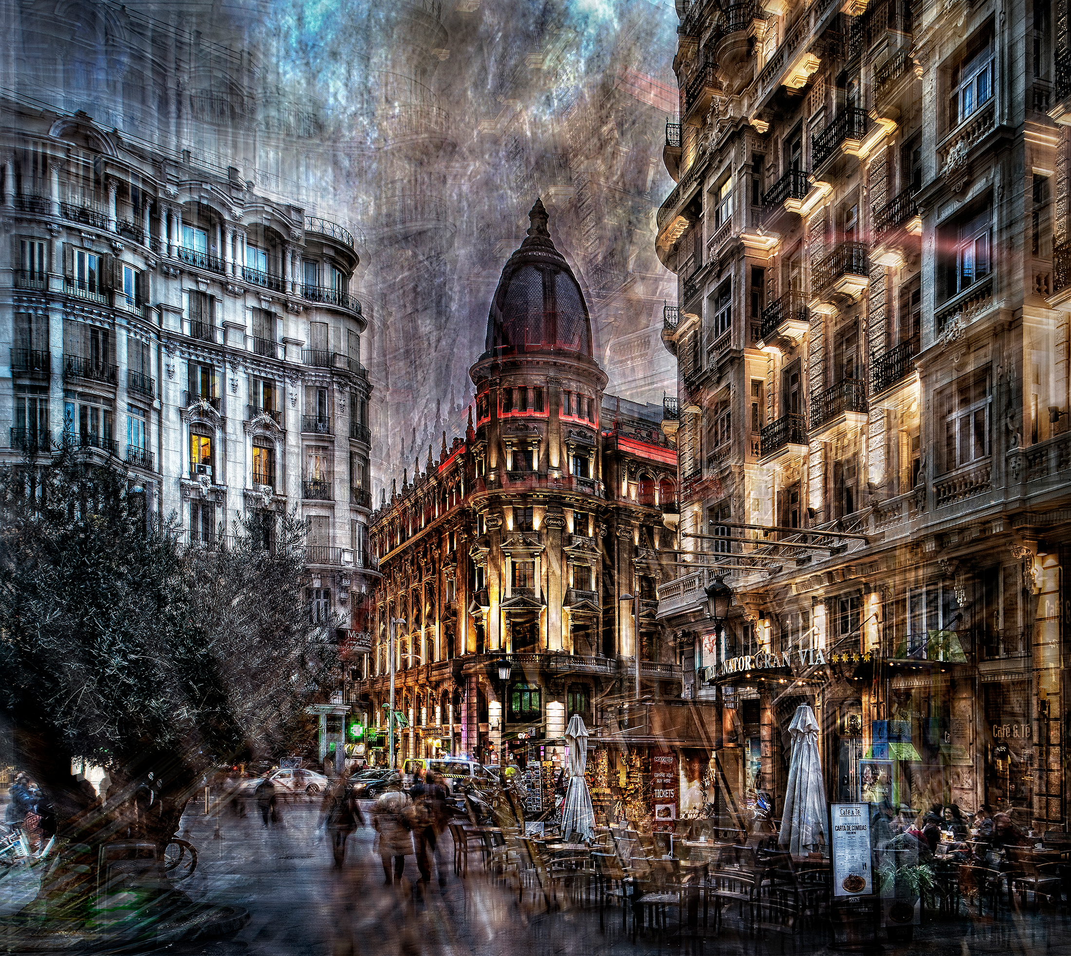 Plaza Red de San Luis -Madrid